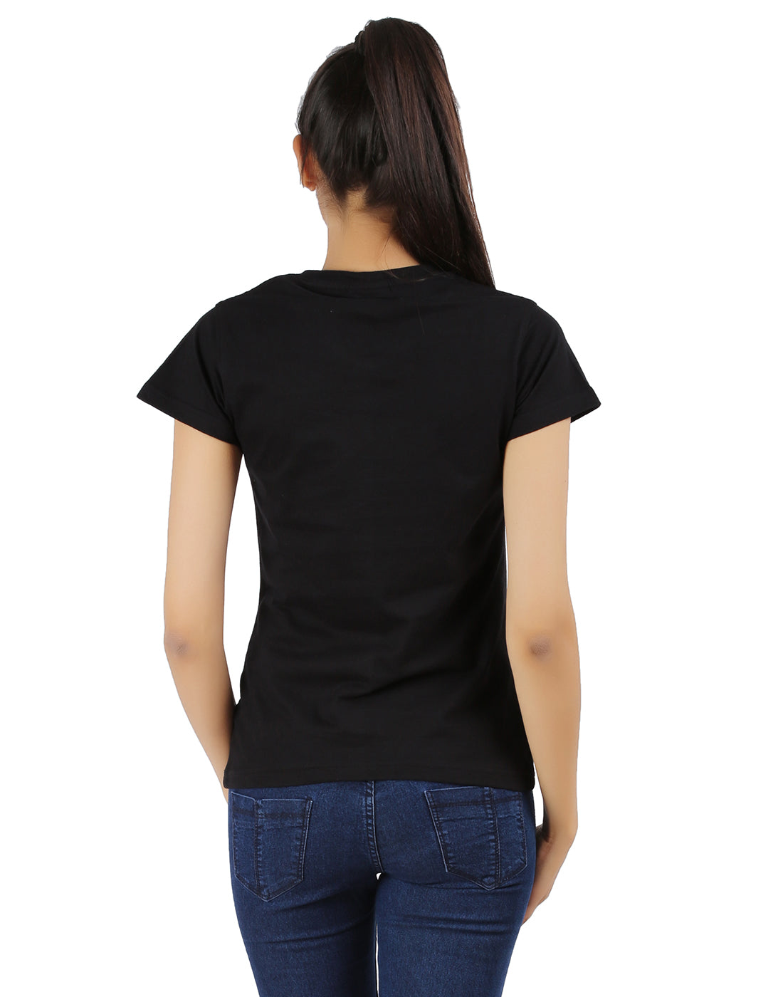 Ap'pulse Women's Short Sleeve V neck Tshirt