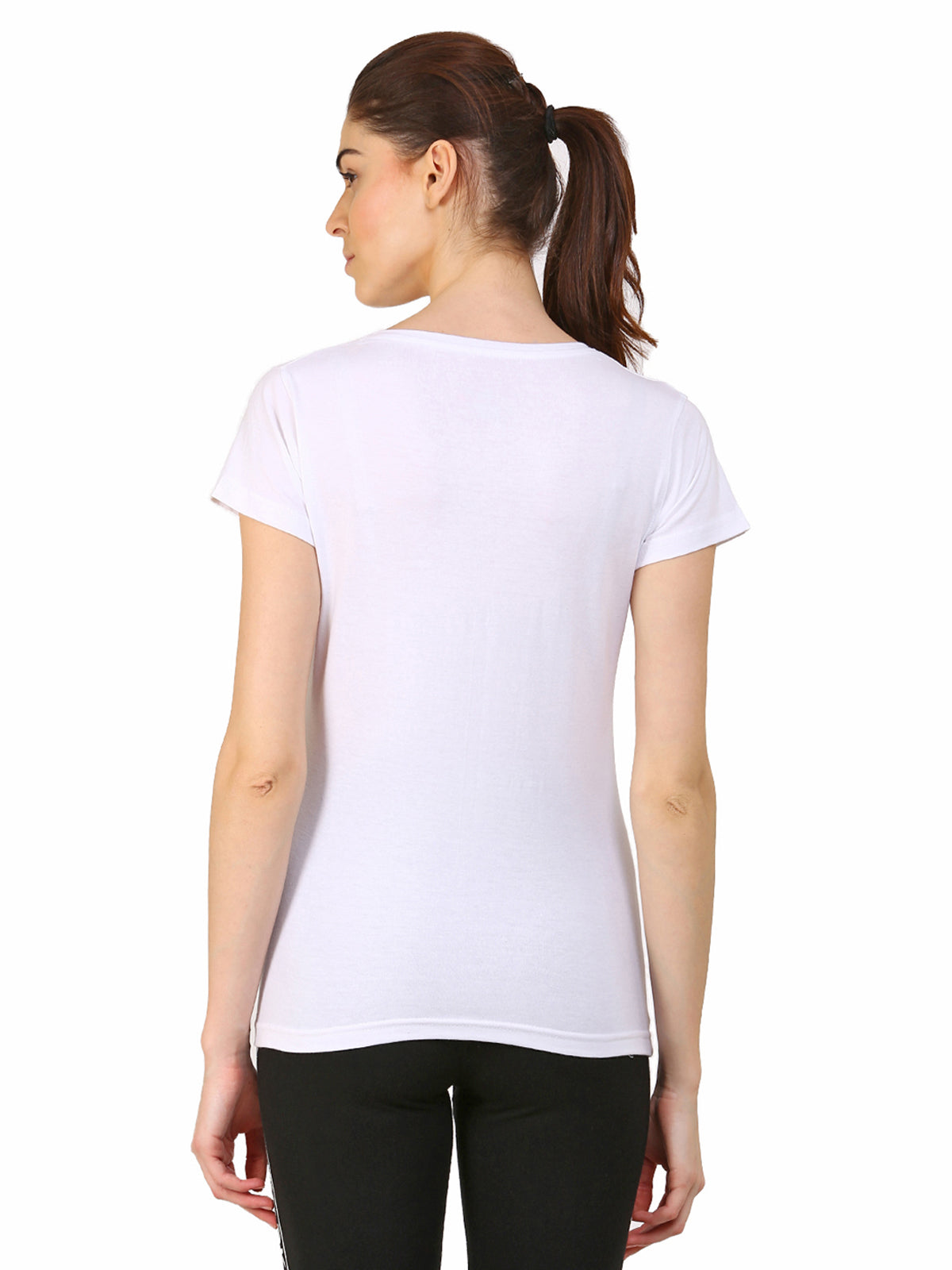 Ap'pulse Women's Short Sleeve Round neck Tshirt