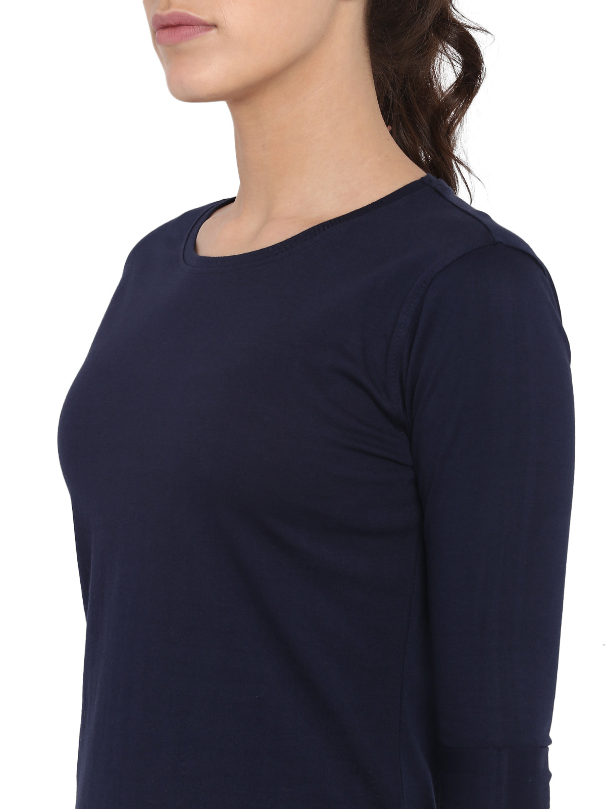 Ap'pulse Women's 3/4th sleeve Round Neck Tshirt