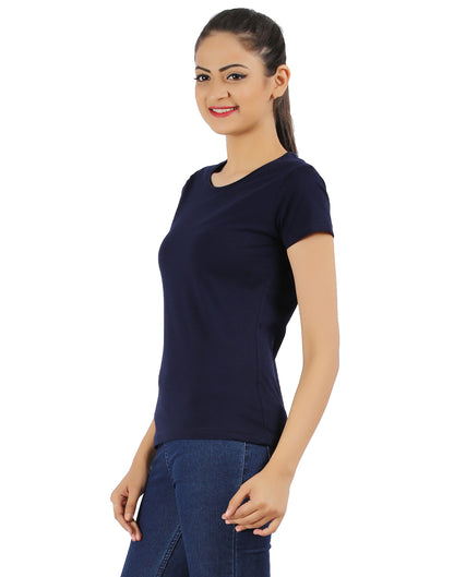 Appulse Women's Short Sleeve Round neck T-Shirt | Women | Premium Cotton | Activewear | Athleisure