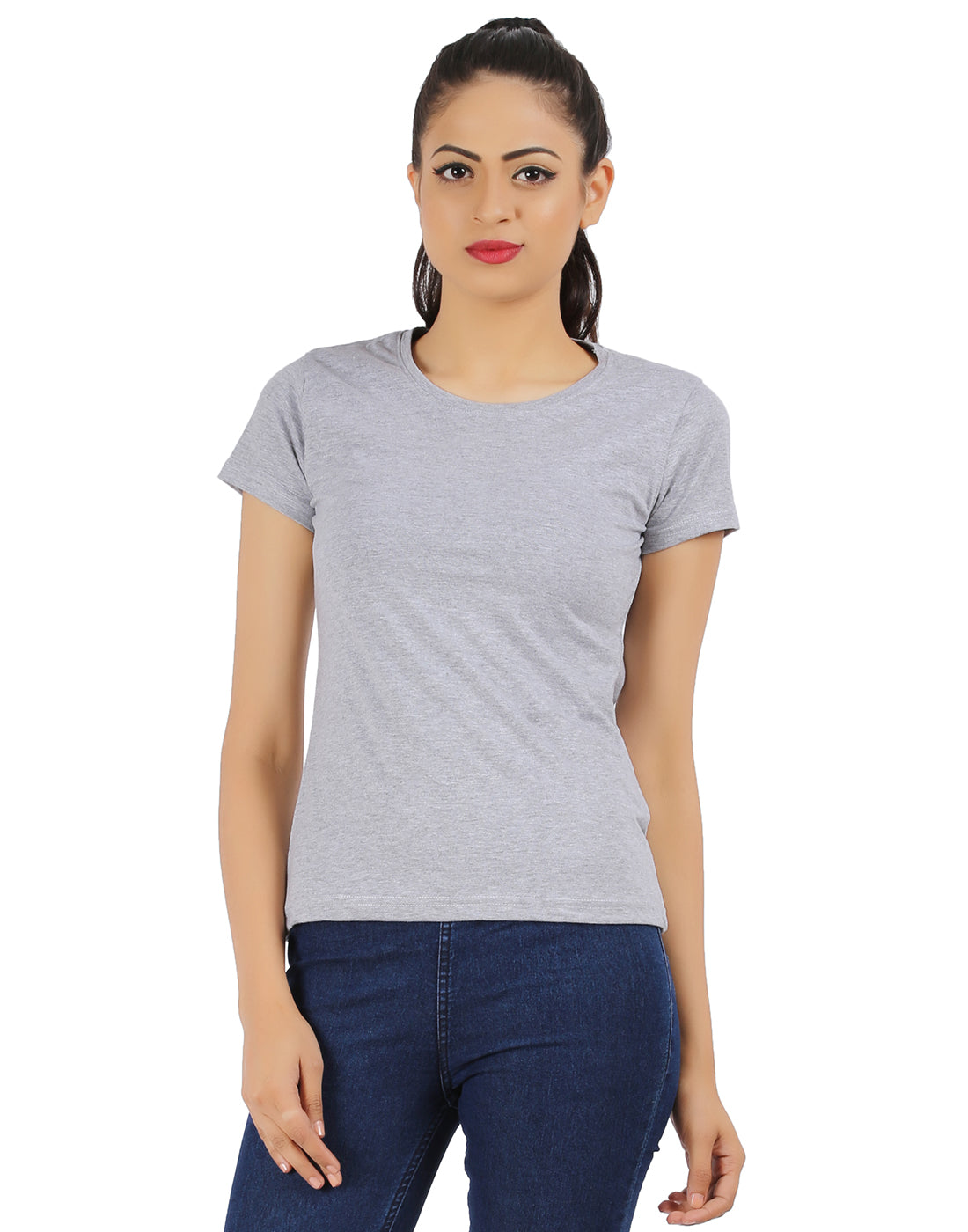 Ap'pulse Women's Short Sleeve Round neck Tshirt