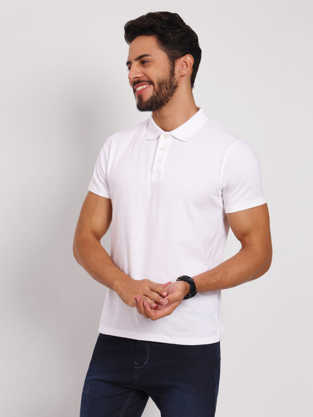 Ap'pulse Men's Casual Polo Tshirt