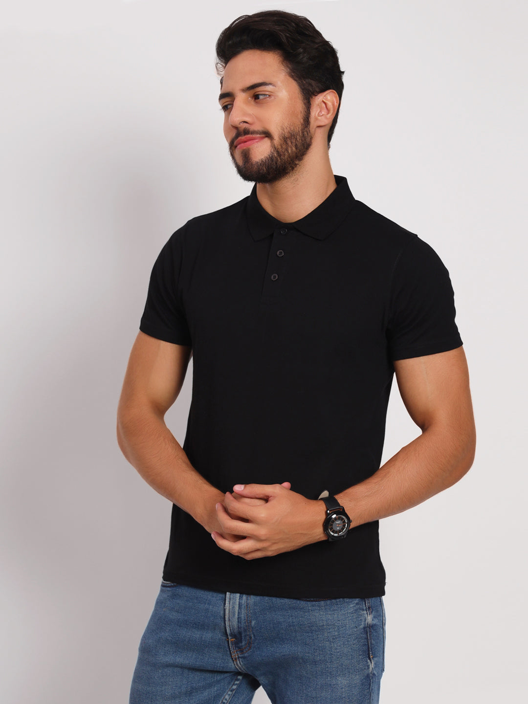 Ap'pulse Men's Casual Polo Tshirt