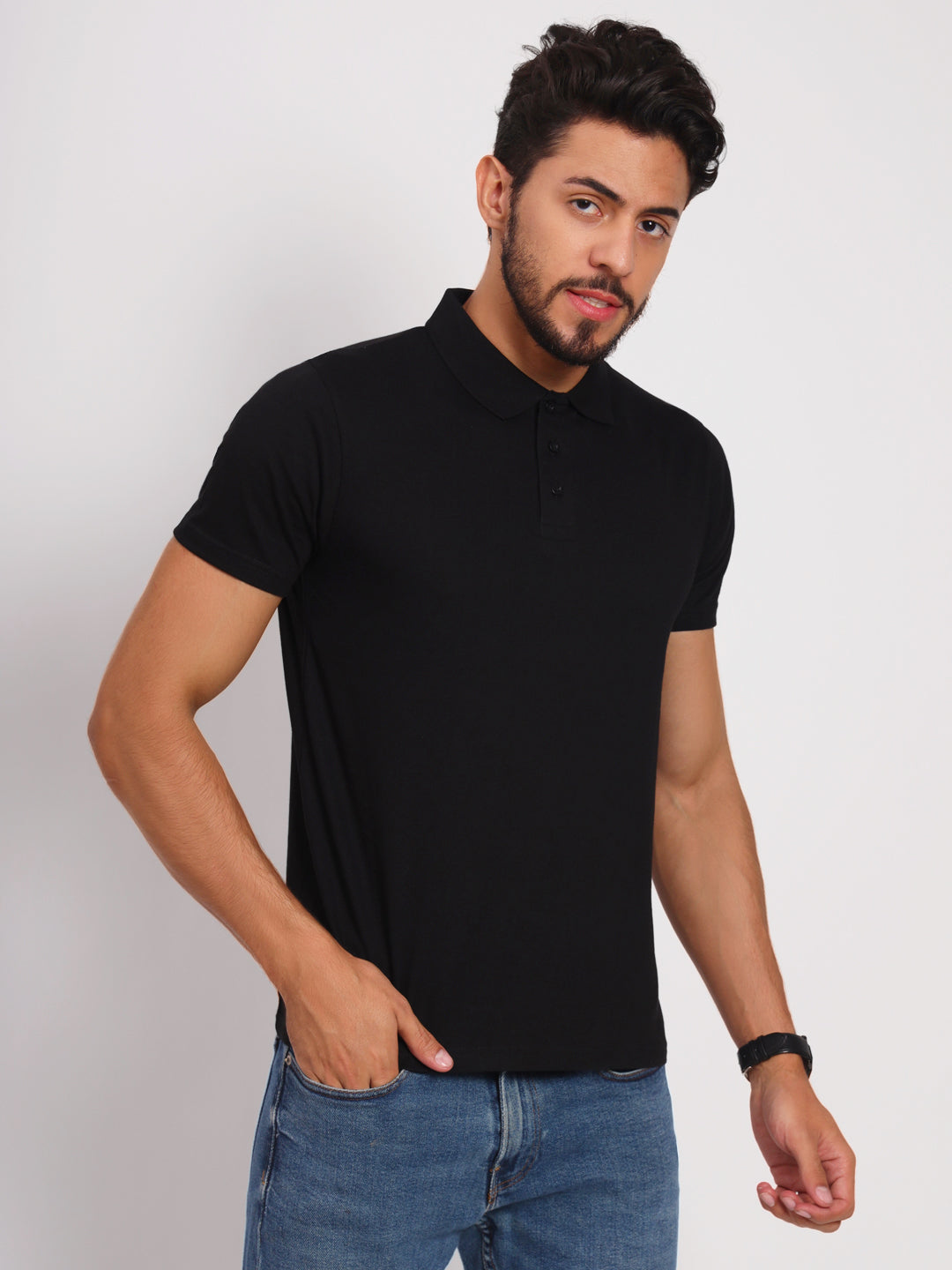 Ap'pulse Men's Casual Polo Tshirt