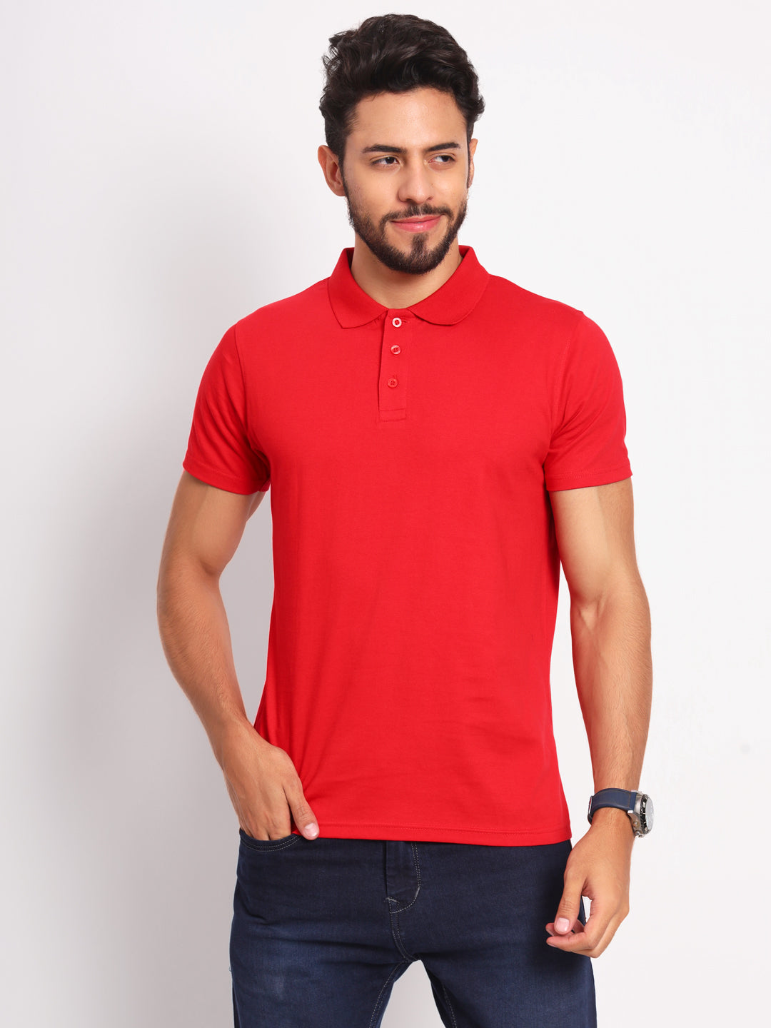 Ap'pulse Men's Casual Polo Tshirt