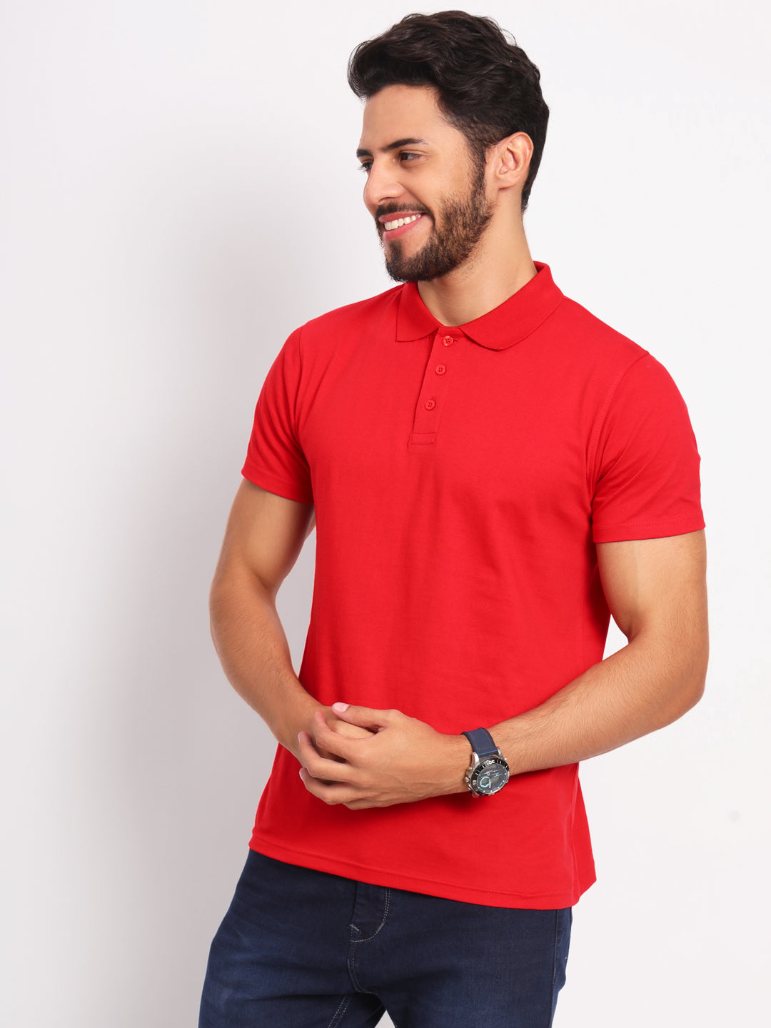 Ap'pulse Men's Casual Polo Tshirt