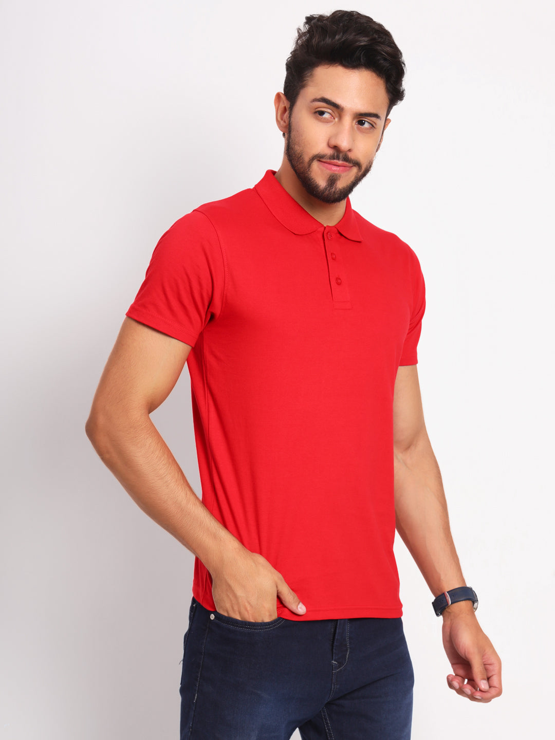 Ap'pulse Men's Casual Polo Tshirt