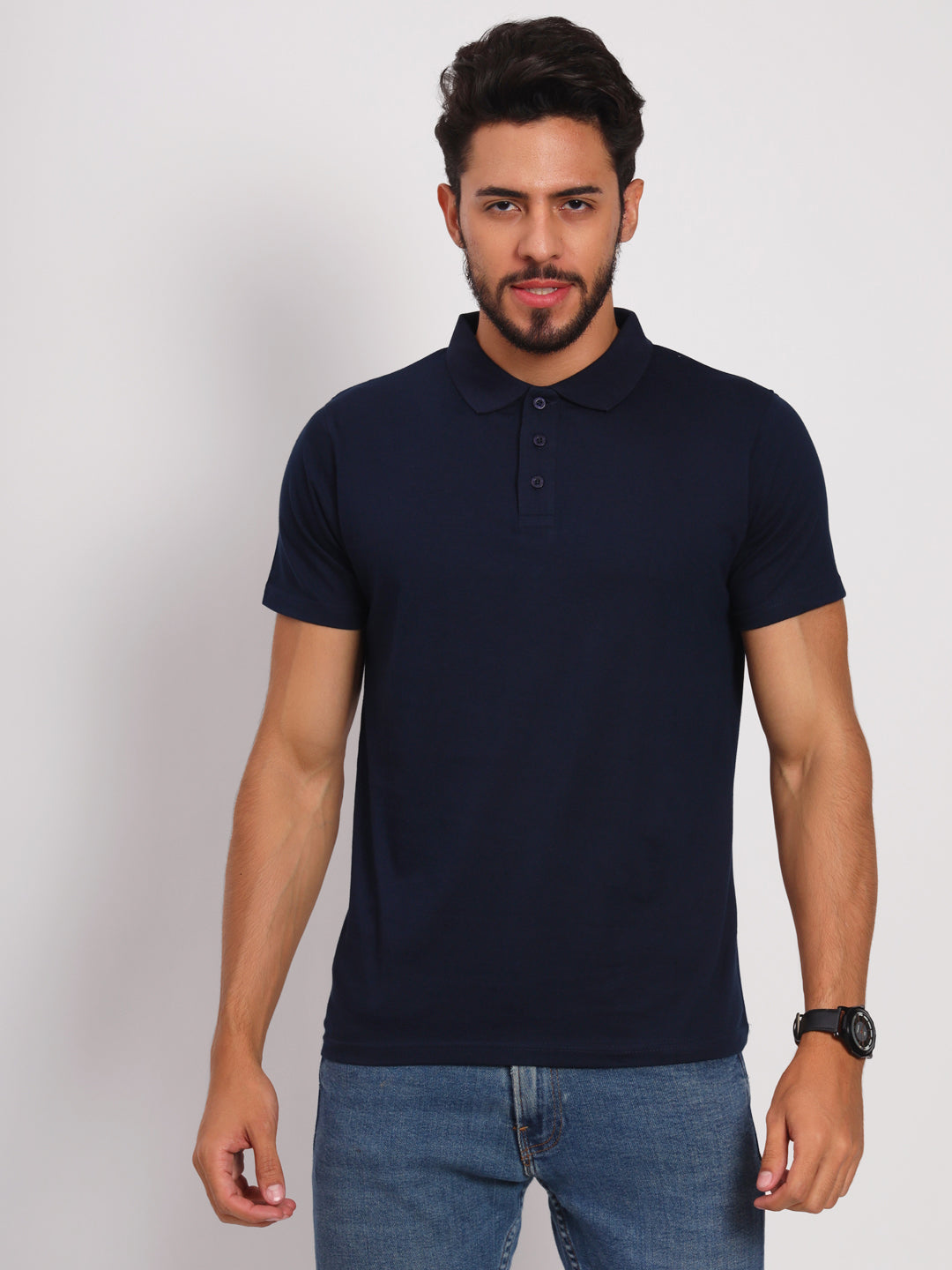 Ap'pulse Men's Casual Polo Tshirt