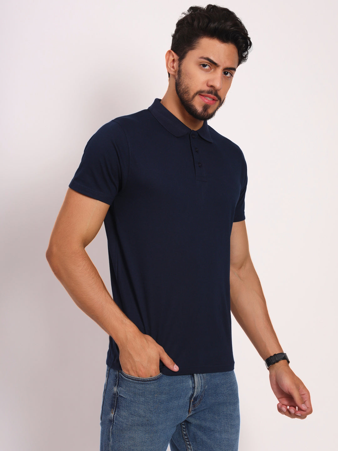 Ap'pulse Men's Casual Polo Tshirt