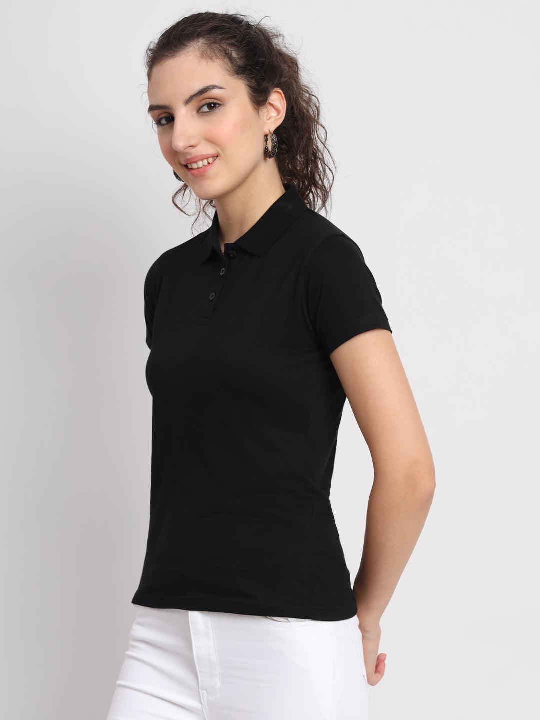 Ap'pulse Women's Casual Polo Tshirt