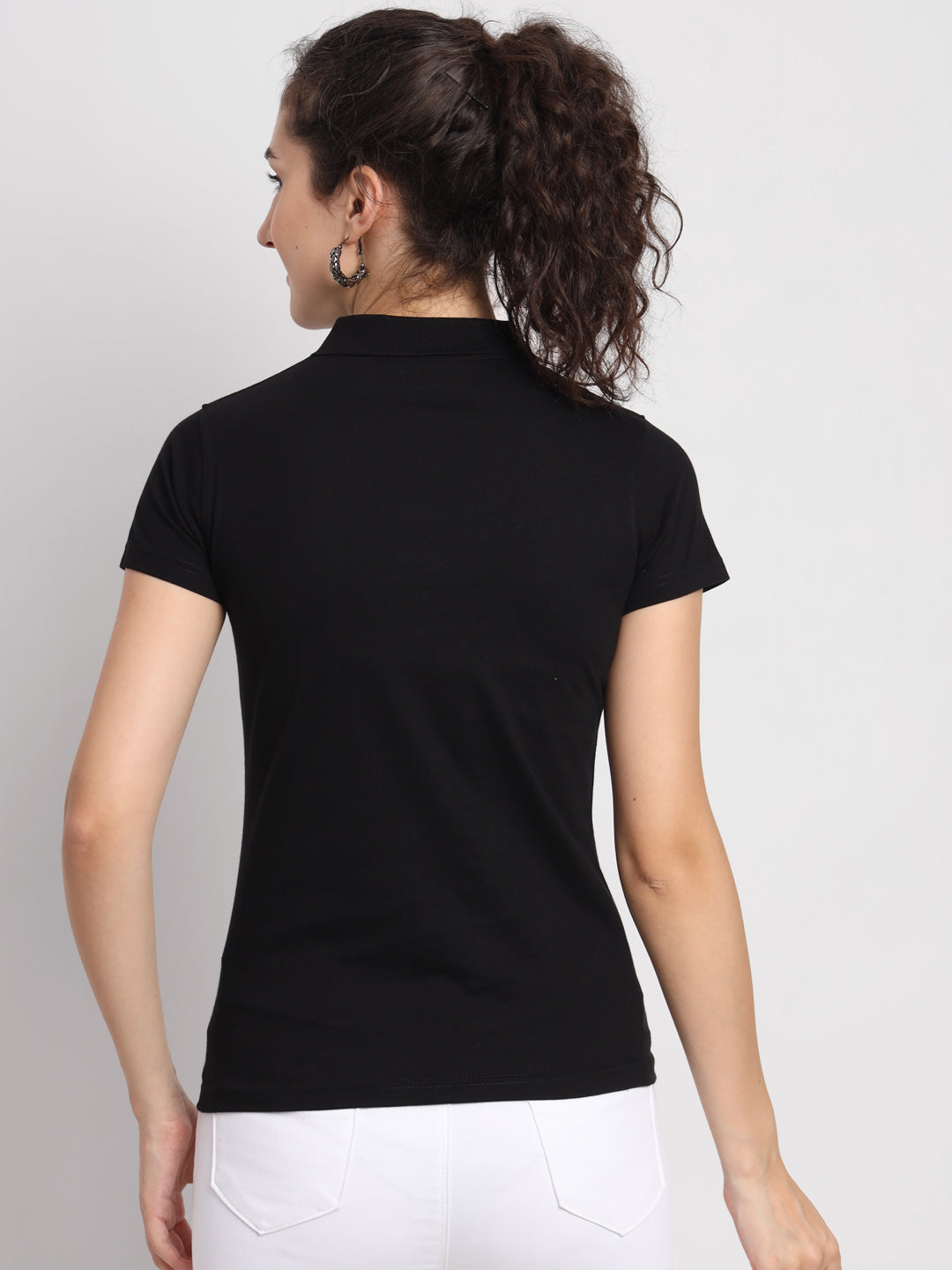 Ap'pulse Women's Casual Polo Tshirt