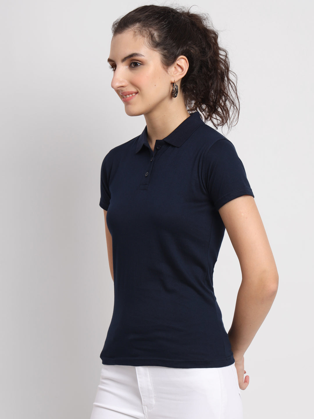 Ap'pulse Women's Casual Polo Tshirt