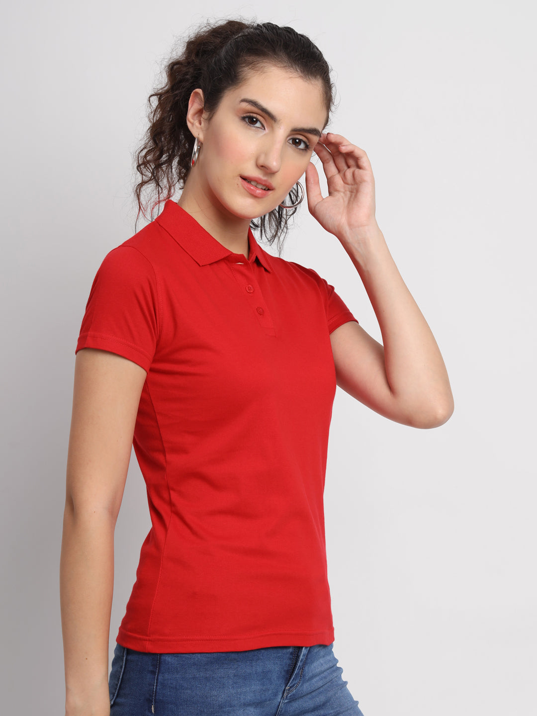 Ap'pulse Women's Casual Polo Tshirt