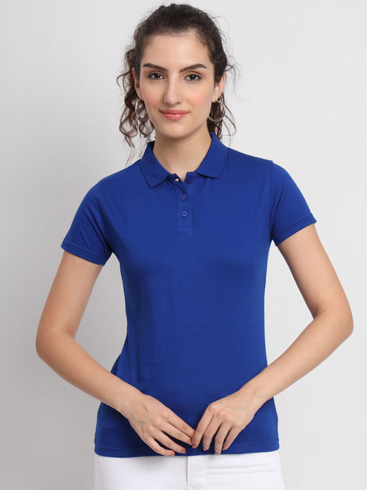 Ap'pulse Women's Casual Polo Tshirt