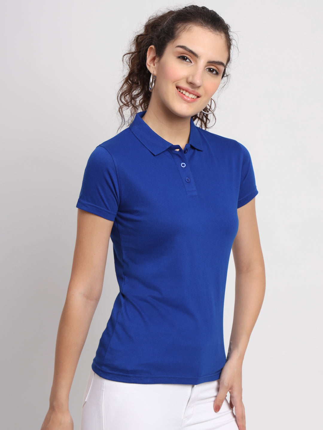 Ap'pulse Women's Casual Polo Tshirt