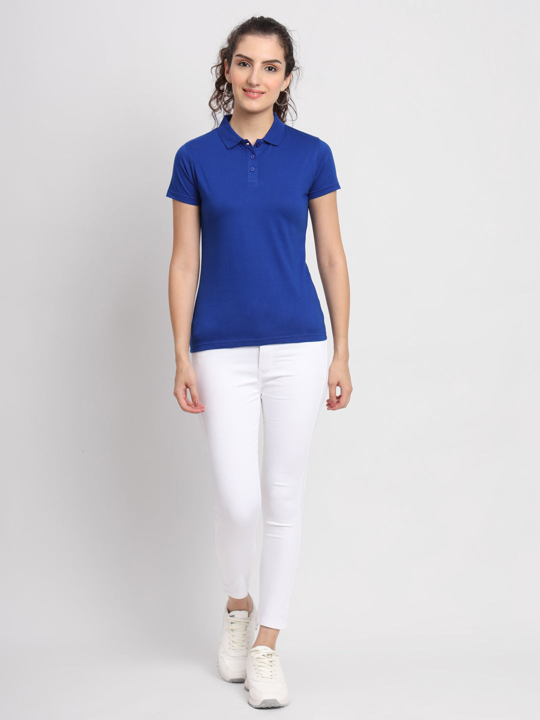 Ap'pulse Women's Casual Polo Tshirt