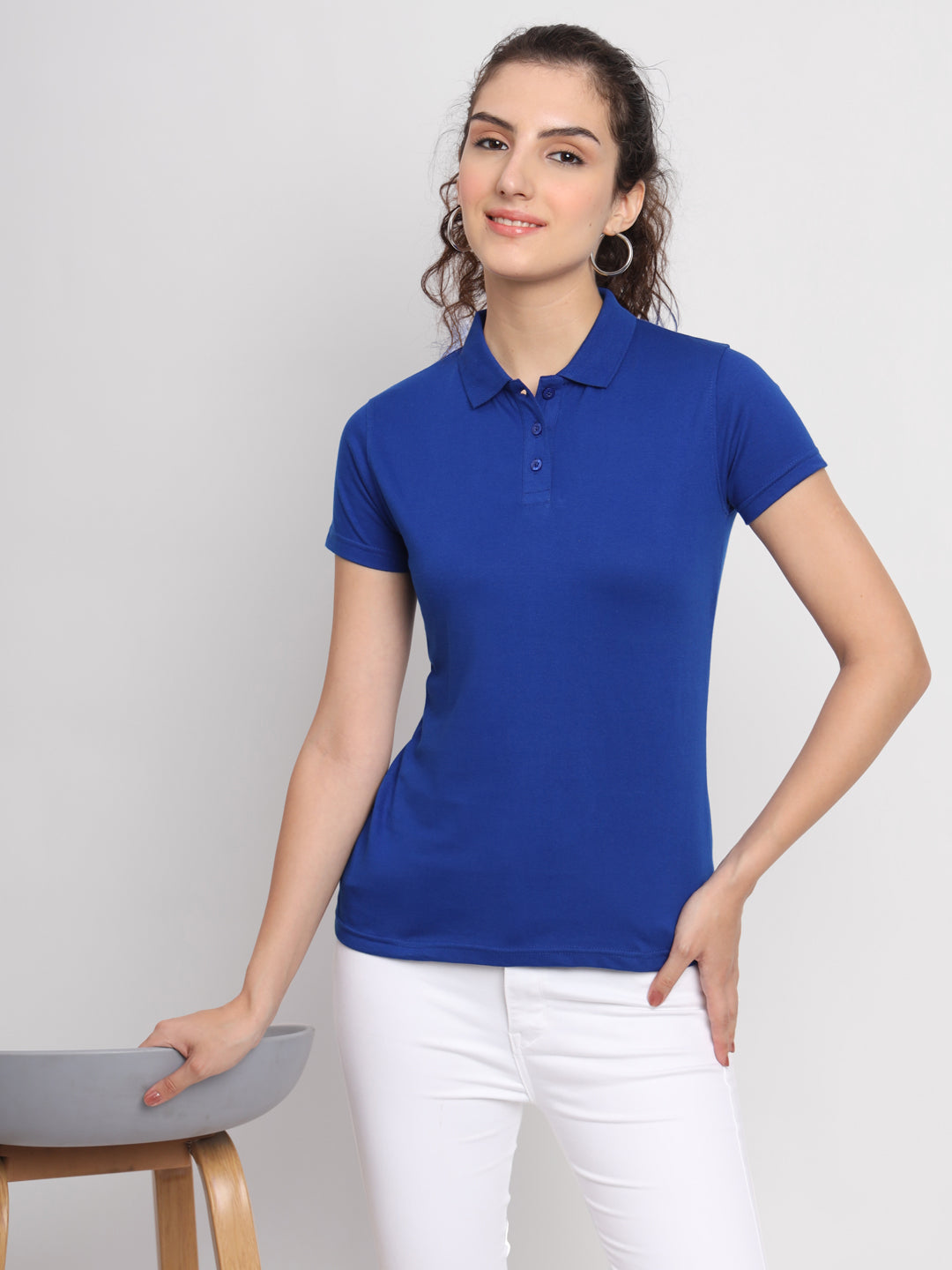 Ap'pulse Women's Casual Polo Tshirt