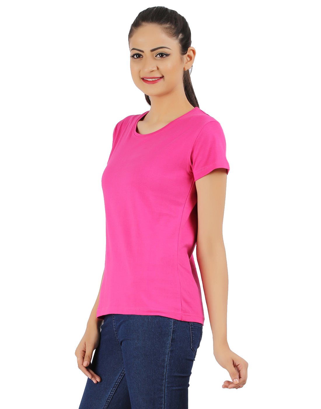 Ap'pulse Women's Short Sleeve Round neck Tshirt