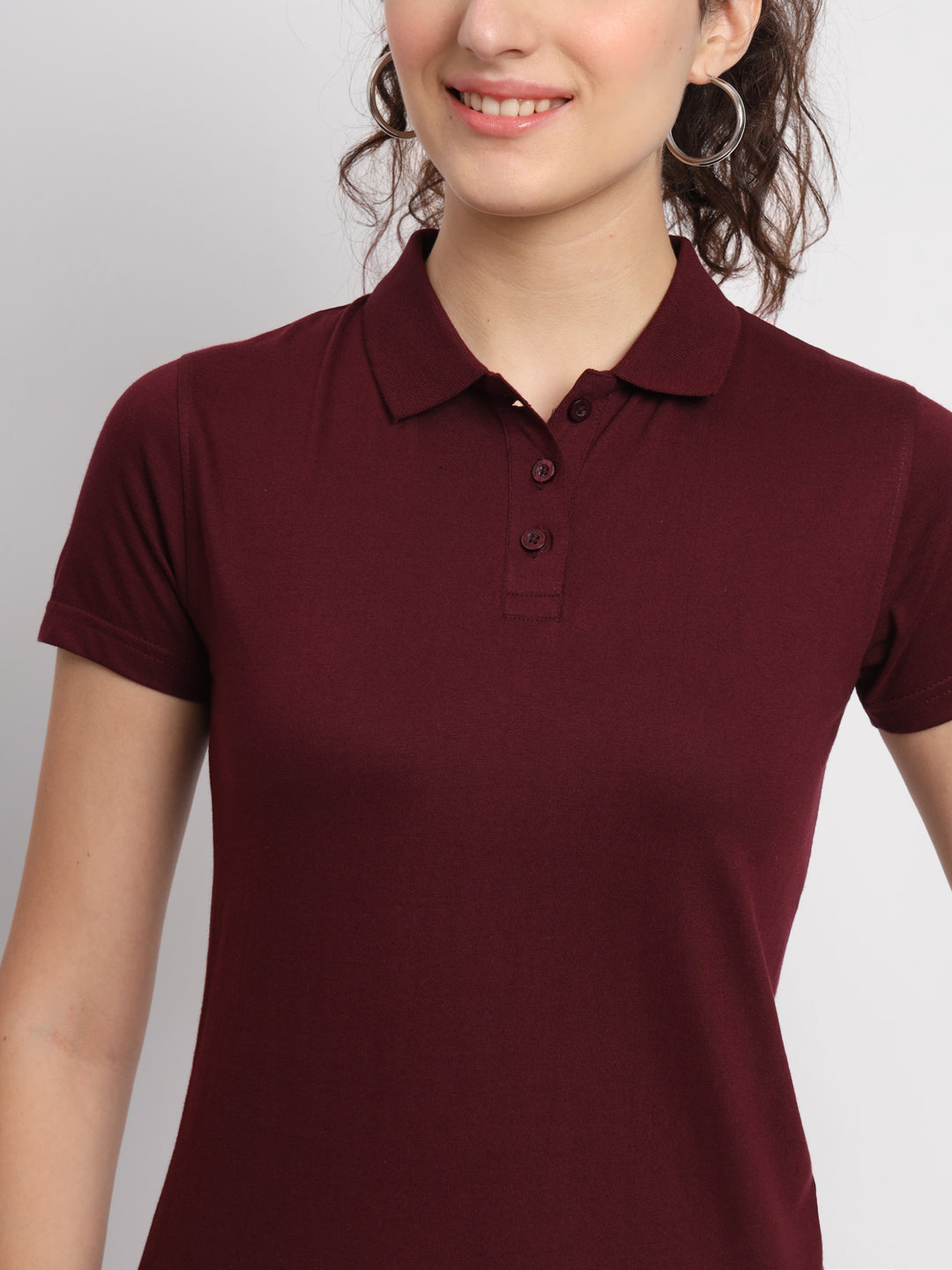 Ap'pulse Women's Casual Polo Tshirt