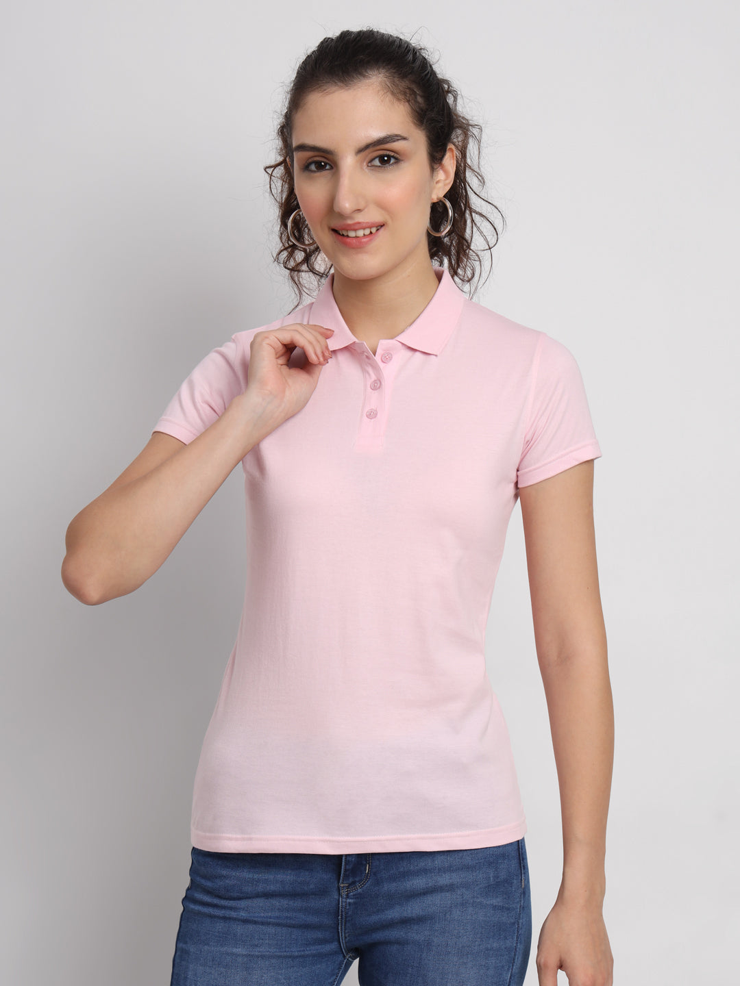 Ap'pulse Women's Casual Polo Tshirt