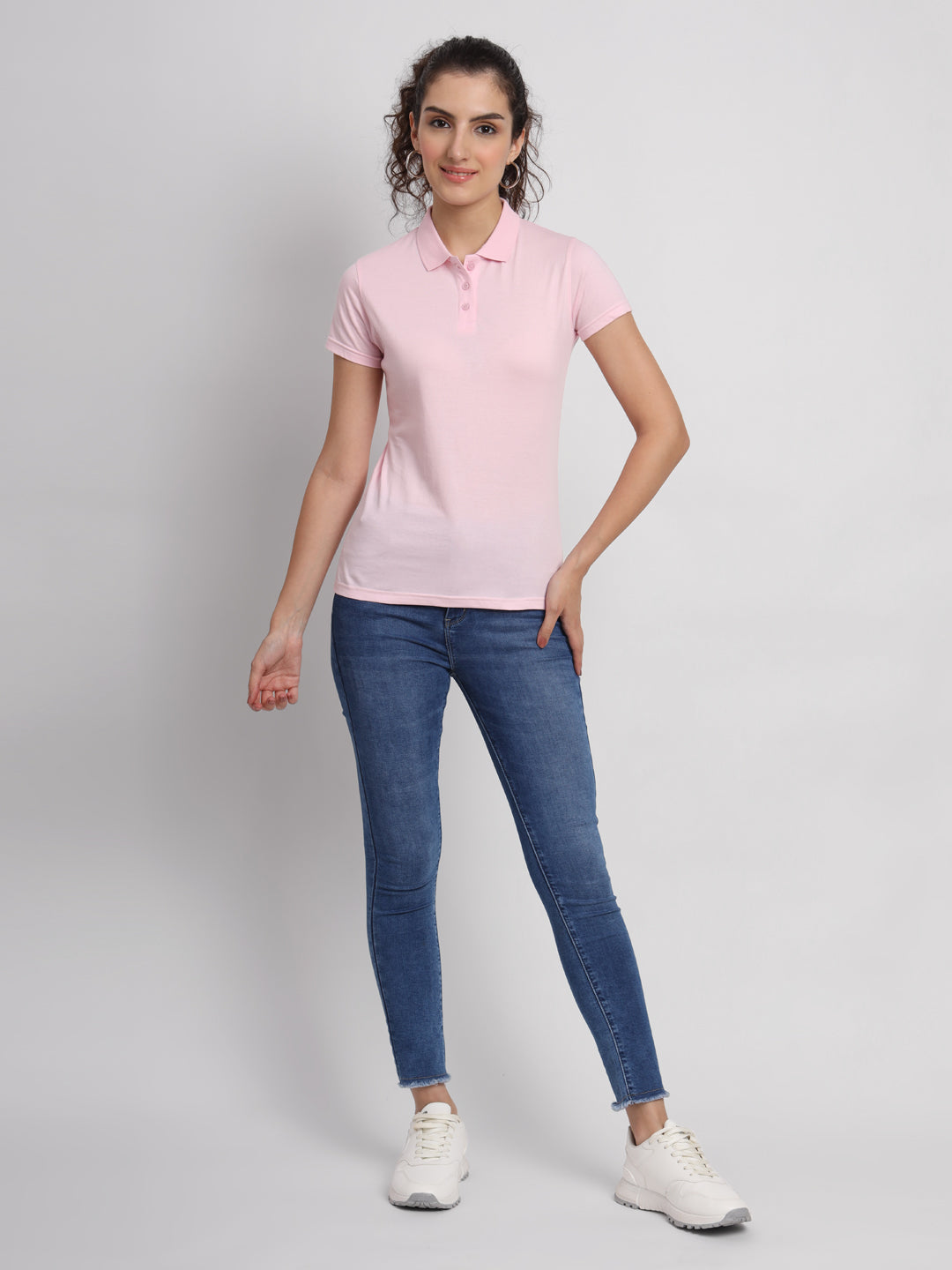 Ap'pulse Women's Casual Polo Tshirt