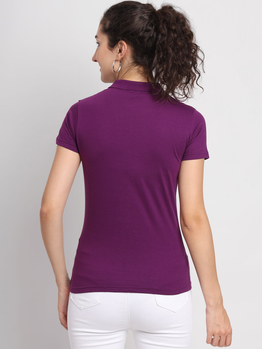 Ap'pulse Women's Casual Polo Tshirt