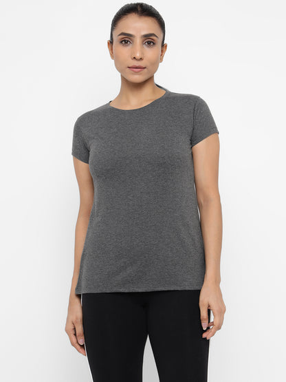 Appulse Women's Back Open T-Shirt | Women | Premium Cotton | Activewear | Athleisure