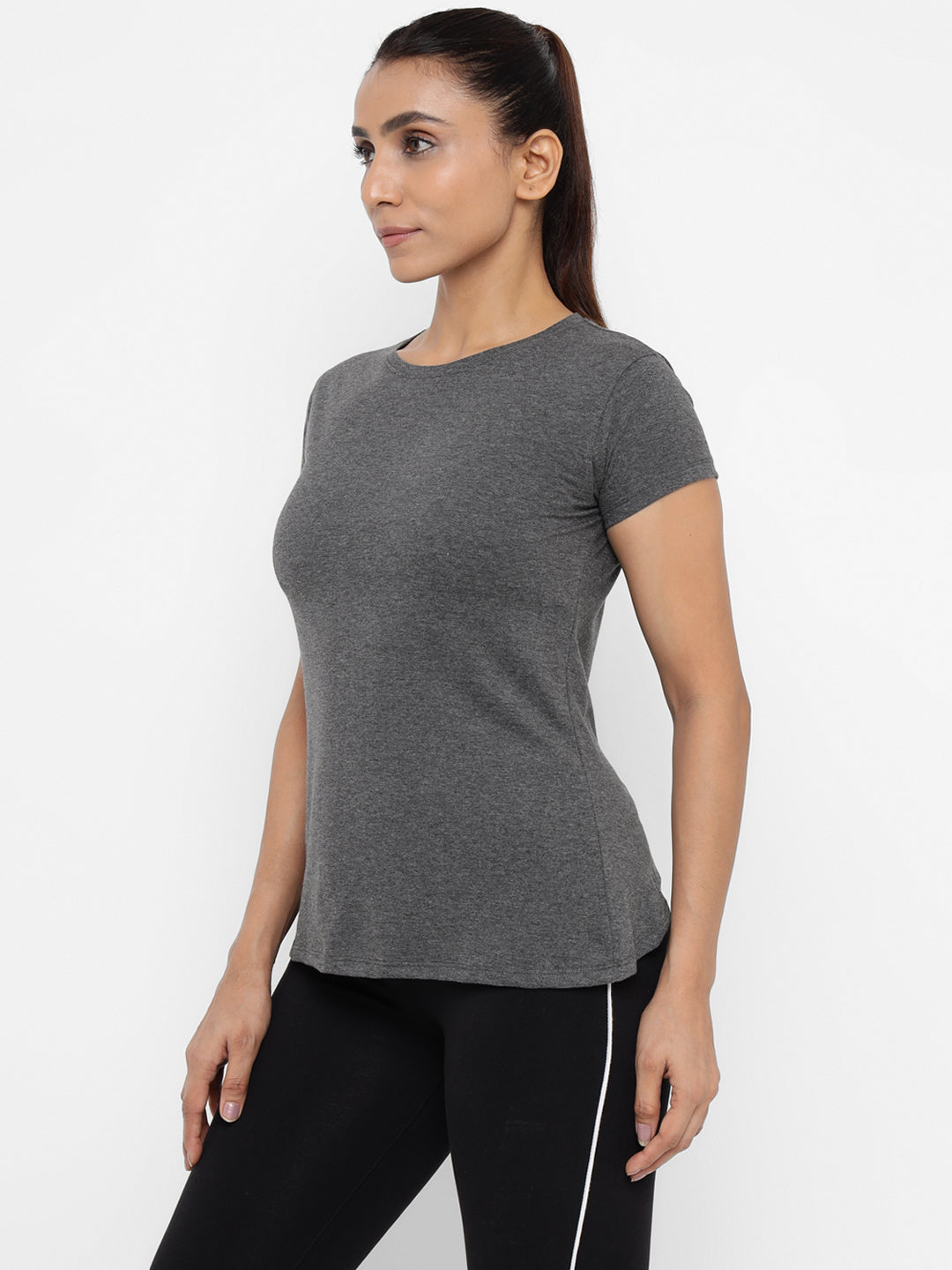 Ap'pulse Women's Back Open Tshirt