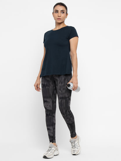 Appulse Women's Back Open T-Shirt | Women | Premium Cotton | Activewear | Athleisure