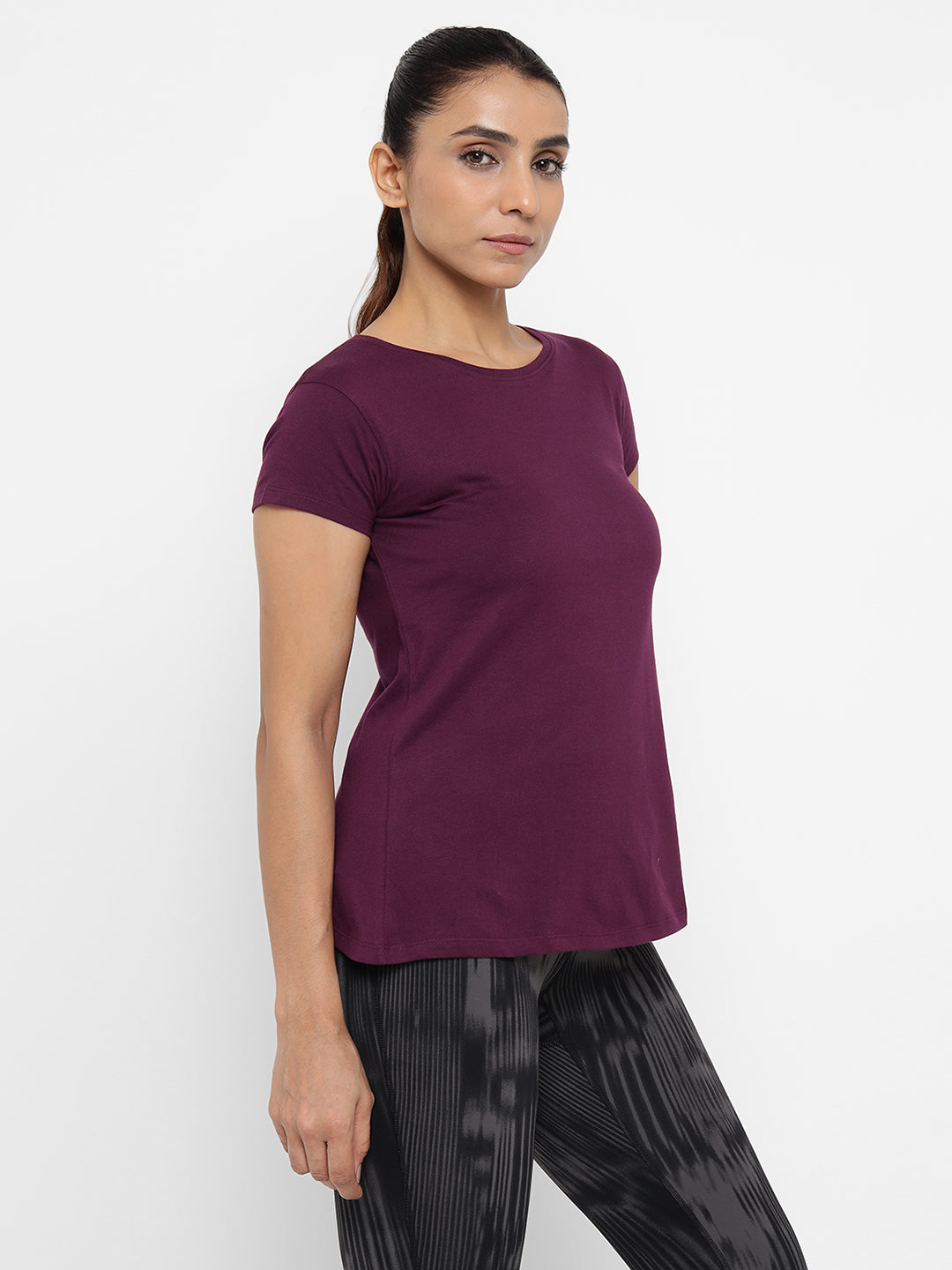 Ap'pulse Women's Back Open Tshirt