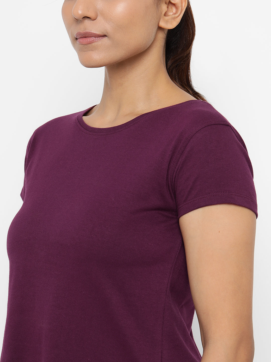 Ap'pulse Women's Back Open Tshirt