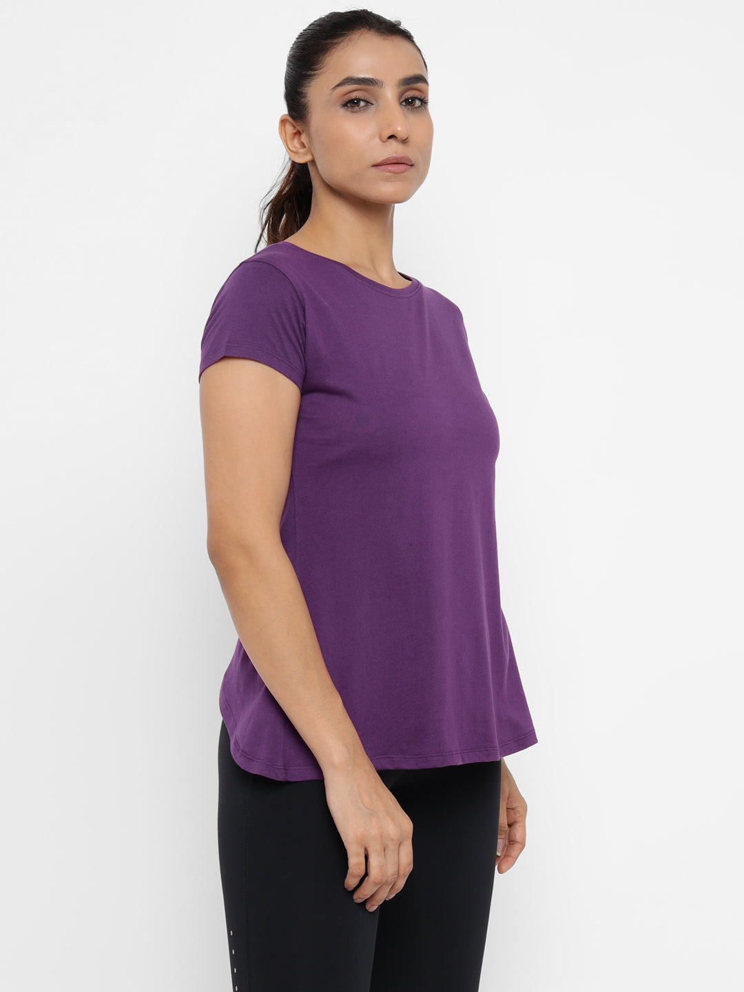 Ap'pulse Women's Back Open Tshirt