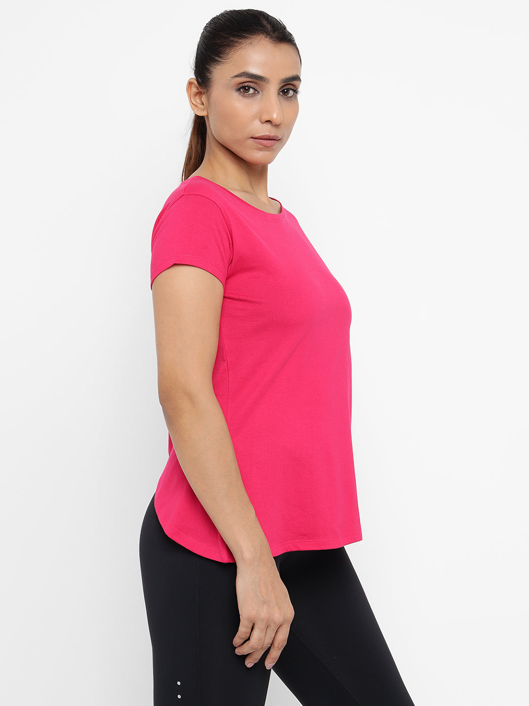 Ap'pulse Women's Back Open Tshirt