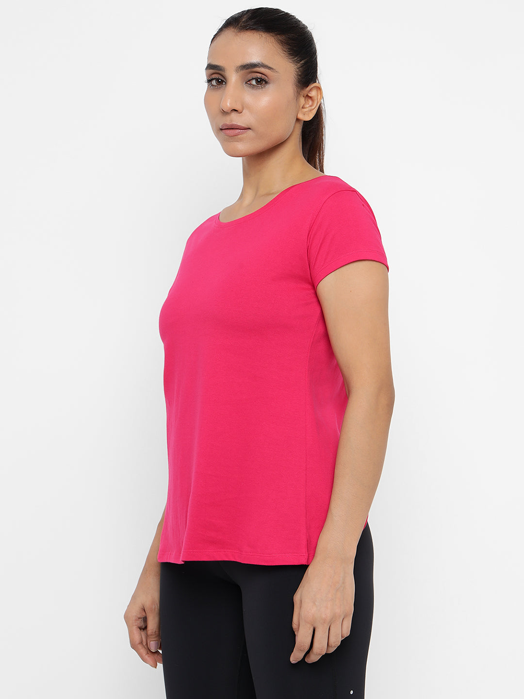 Ap'pulse Women's Back Open Tshirt