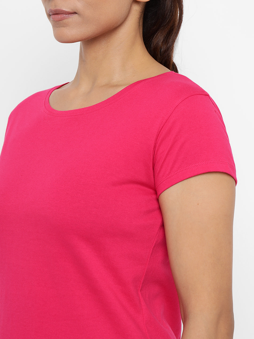 Ap'pulse Women's Back Open Tshirt