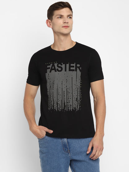 Appulse Men's Short Sleeve Round Neck Printed T-Shirt | Men | Premium Cotton | Activewear | Athleisure
