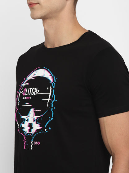 Appulse Men's Short Sleeve Round Neck Printed T-Shirt | Men | Premium Cotton | Activewear | Athleisure