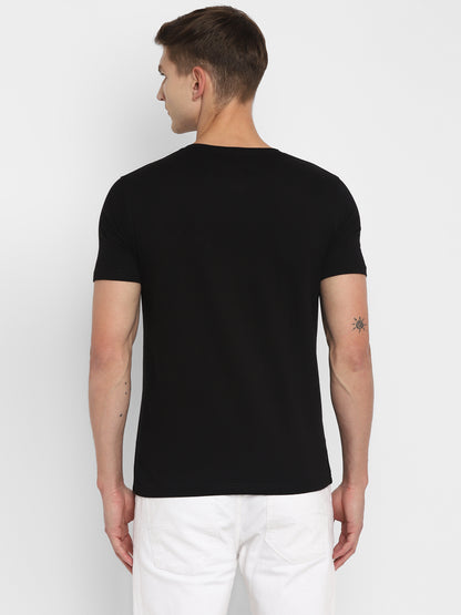 Appulse Men's Short Sleeve Round Neck Printed T-Shirt | Men | Premium Cotton | Activewear | Athleisure