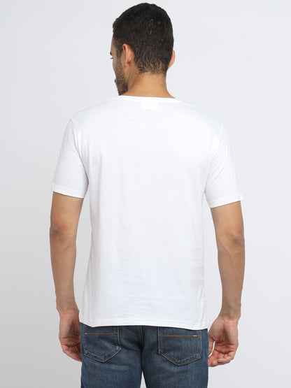 Appulse Men's Short Sleeve Henley T-Shirt | Men | Premium Cotton | Activewear | Athleisure