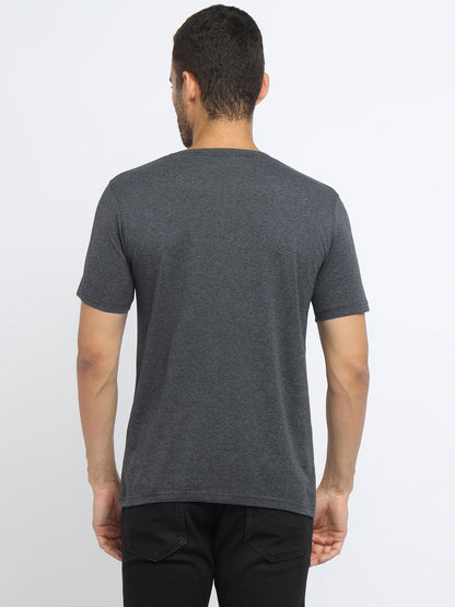Appulse Men's Short Sleeve Henley T-Shirt | Men | Premium Cotton | Activewear | Athleisure