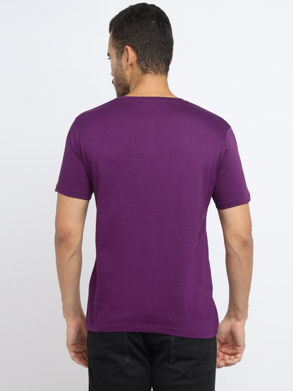 Appulse Men's Short Sleeve Henley T-Shirt | Men | Premium Cotton | Activewear | Athleisure
