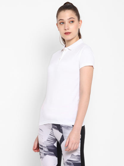 Appulse Women's Sports Polo T-Shirt | Women | Premium Cotton | Activewear | Athleisure