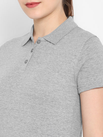 Appulse Women's Sports Polo T-Shirt | Women | Premium Cotton | Activewear | Athleisure