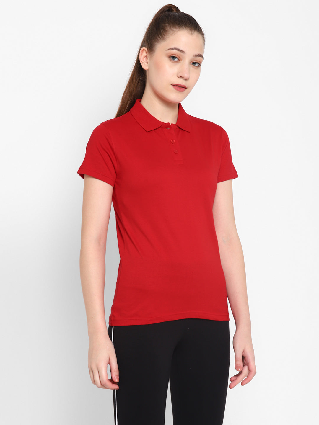 Ap'pulse Women's Sports Polo Tshirt