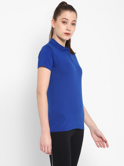 Appulse Women's Sports Polo T-Shirt | Women | Premium Cotton | Activewear | Athleisure