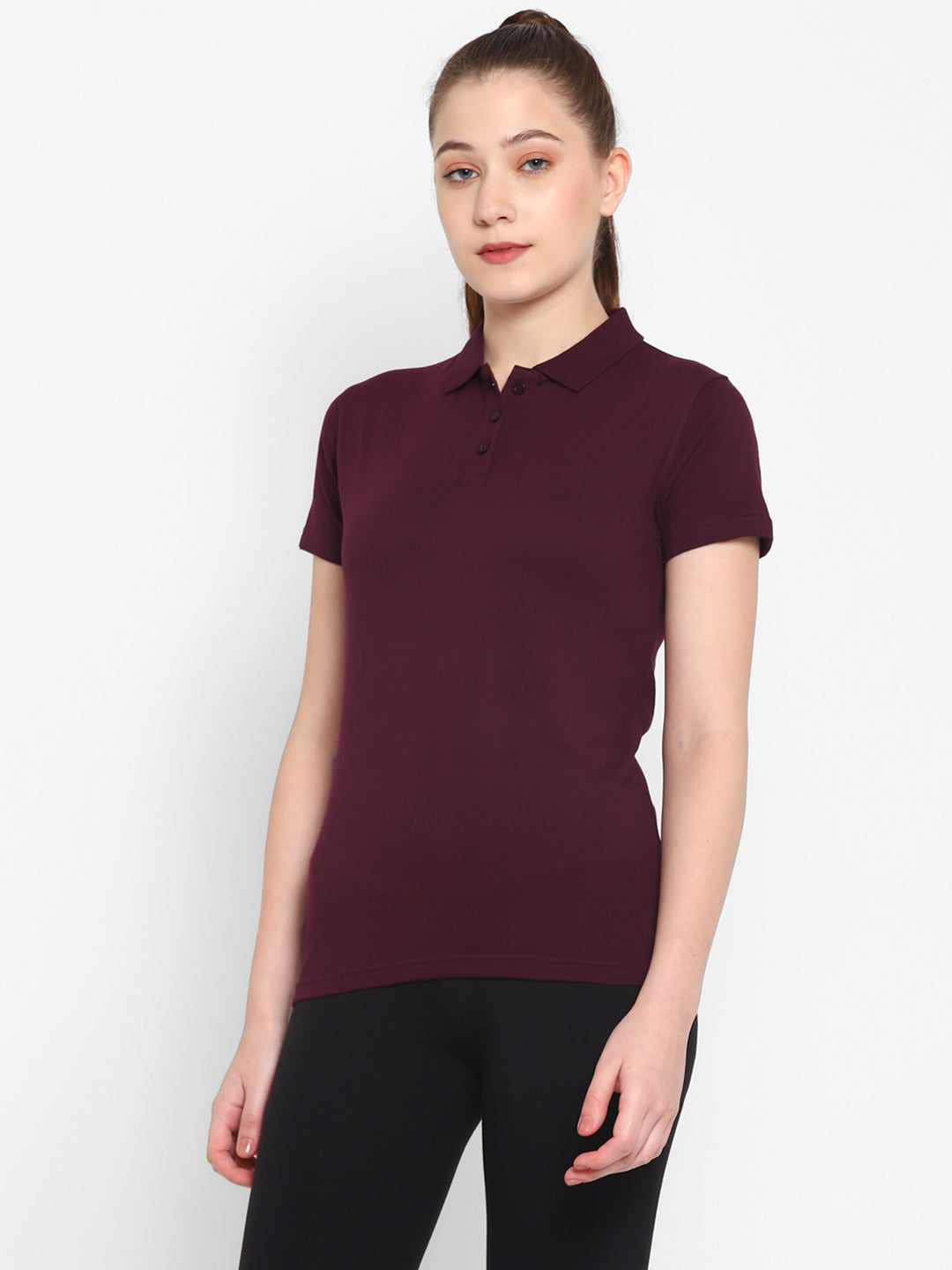 Ap'pulse Women's Sports Polo Tshirt