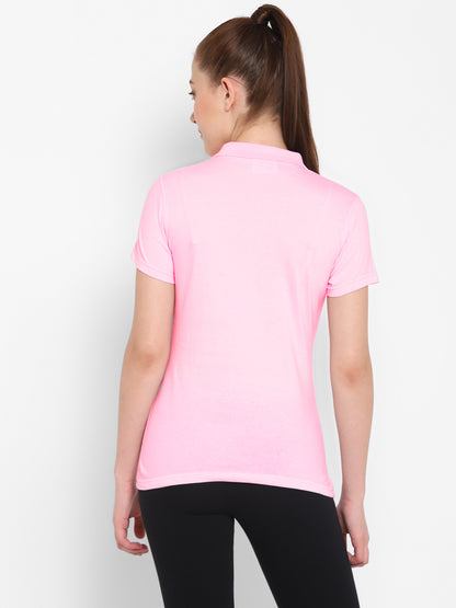 Appulse Women's Sports Polo T-Shirt | Women | Premium Cotton | Activewear | Athleisure