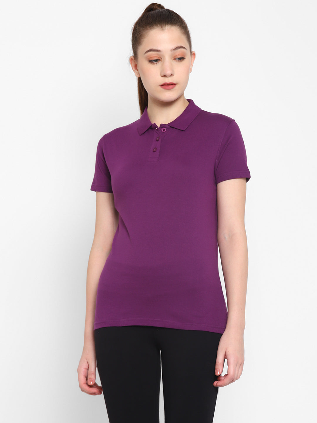 Ap'pulse Women's Sports Polo Tshirt