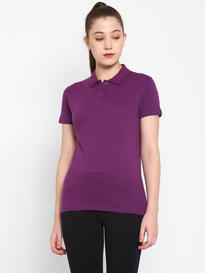 Appulse Women's Sports Polo T-Shirt | Women | Premium Cotton | Activewear | Athleisure