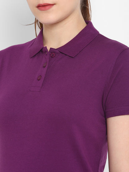 Appulse Women's Sports Polo T-Shirt | Women | Premium Cotton | Activewear | Athleisure
